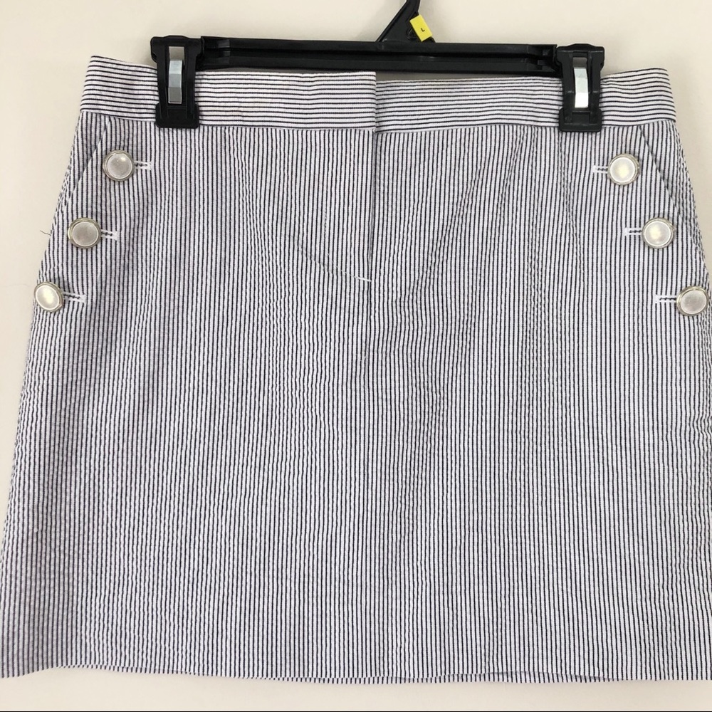 J crew seersucker skirt 2